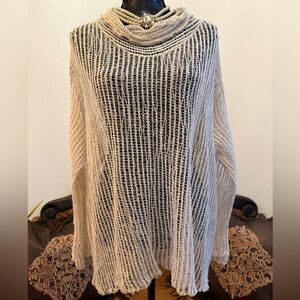 Kello Cozy Cream Knit Sweater Made In Portugal